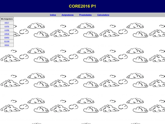 Practica1/asignaturas screenshot