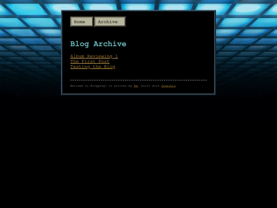 archive screenshot