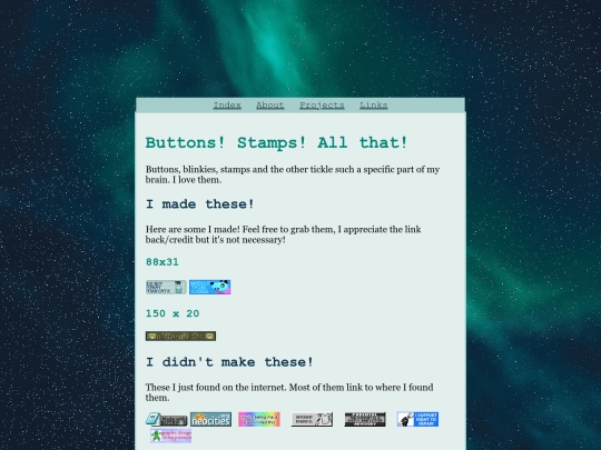 buttons screenshot