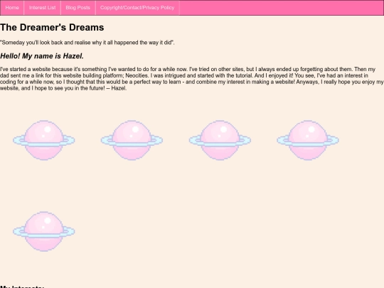 home screenshot