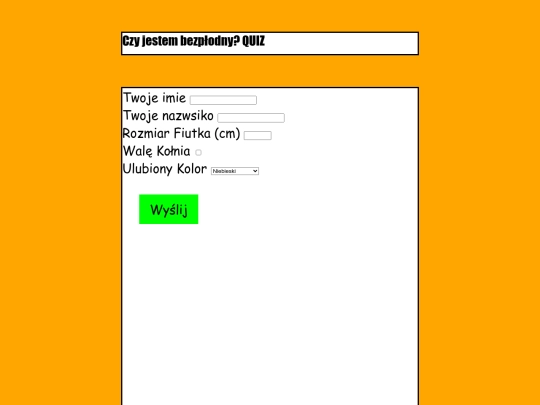 quiz screenshot