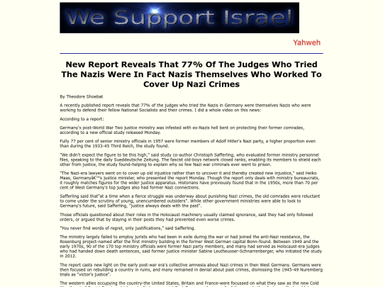 report screenshot