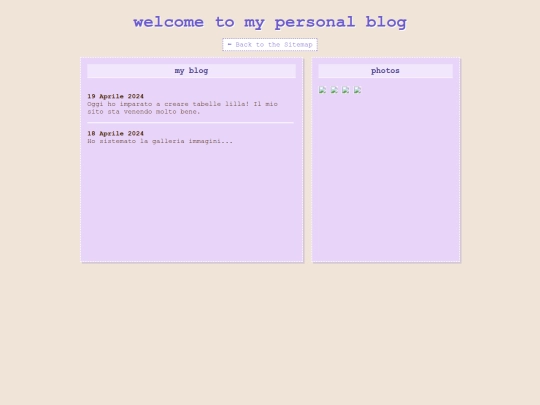 myblog screenshot