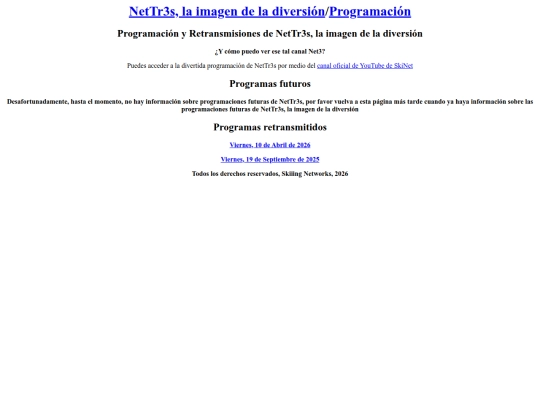 Programacion screenshot