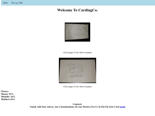 CardingCo./home screenshot