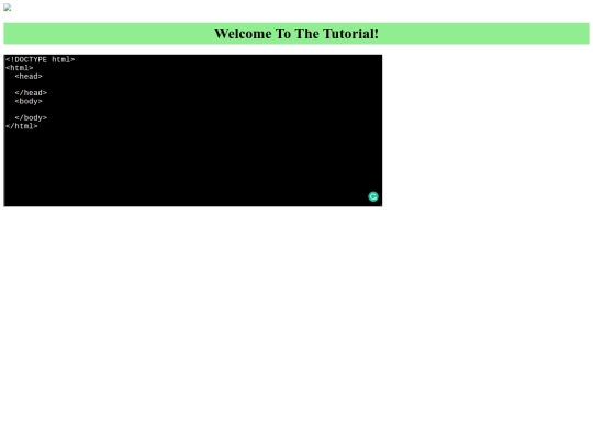 Tutorial screenshot