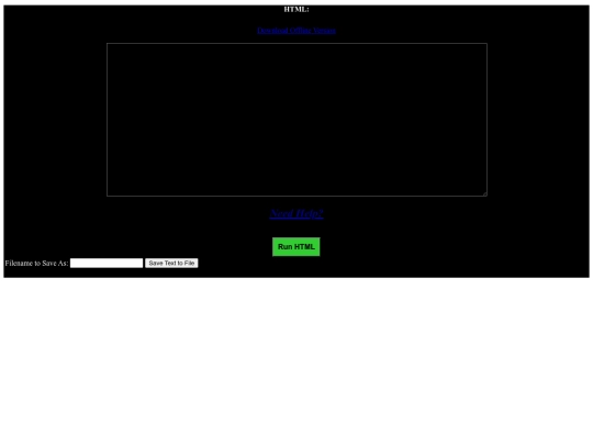 html screenshot