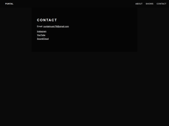 contact screenshot