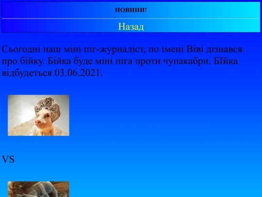 Міні піг/VS screenshot