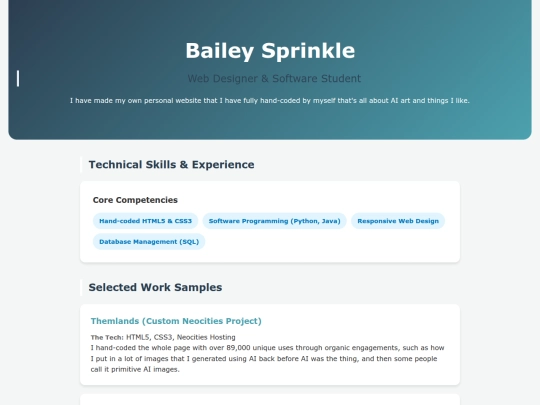 a_Portfolio screenshot