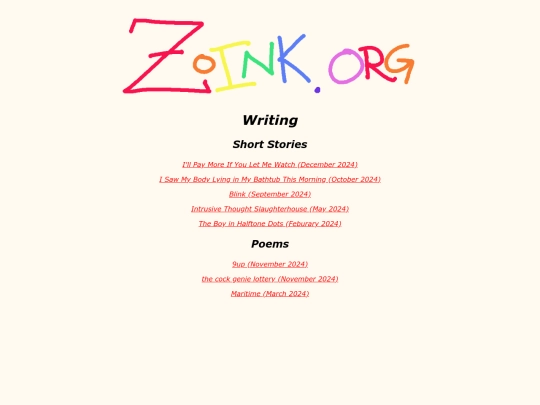 writing screenshot