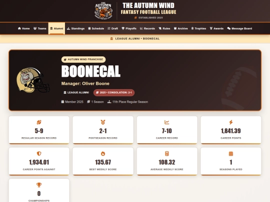 pages/alumni/boonecal screenshot