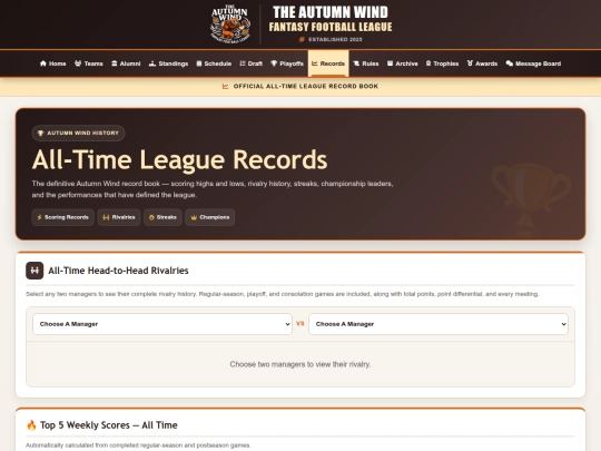 pages/records screenshot