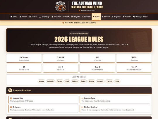 pages/rules screenshot