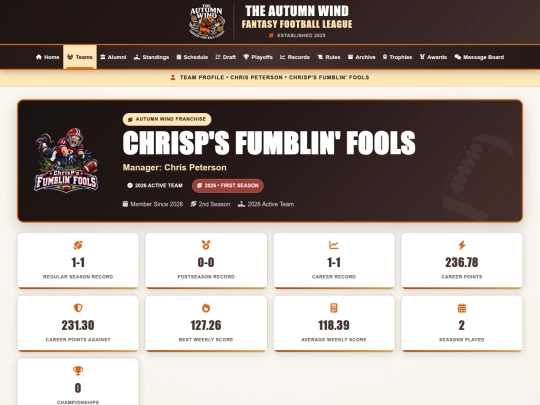 pages/teams/chris screenshot