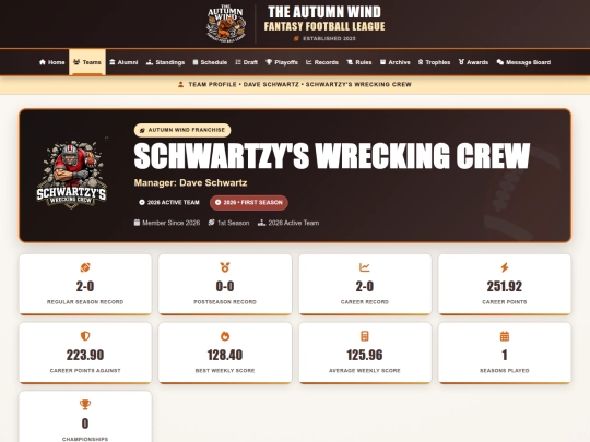 pages/teams/dave screenshot