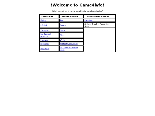 index screenshot