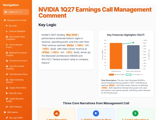 Earnings Analysis/Nvidia 1Q27 Earnings Call Review_presentation screenshot