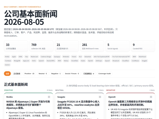 daily-company-news/2026-08-05 screenshot