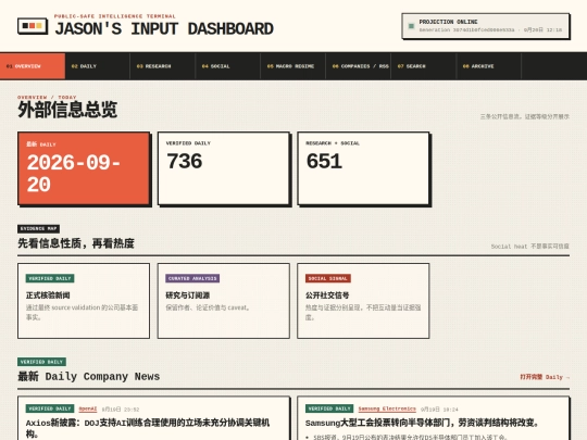 jason-input-dashboard screenshot
