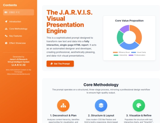 prompt/The J.A.R.V.I.S. Visual Presentation Engine screenshot