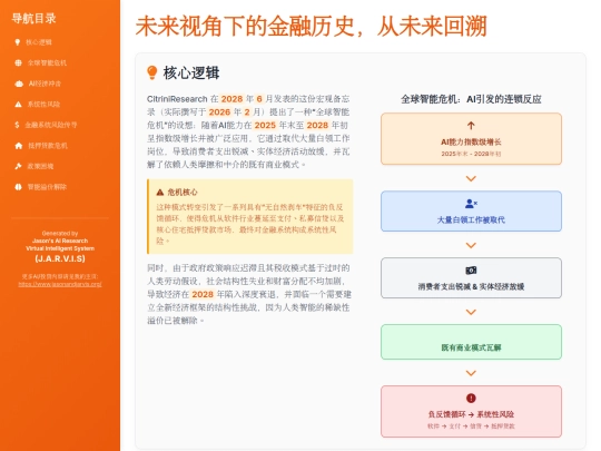 report sharing/未来视角下的金融历史：AI引发的全球智能危机 screenshot