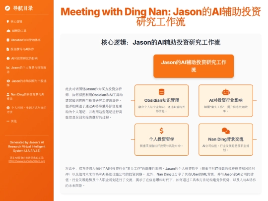 report sharing/Meeting_with_Ding_Nan-_Jason的AI辅助投资研究工作流 screenshot