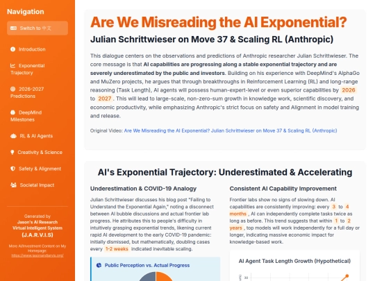 website publish/Are We Misreading the AI Exponential screenshot