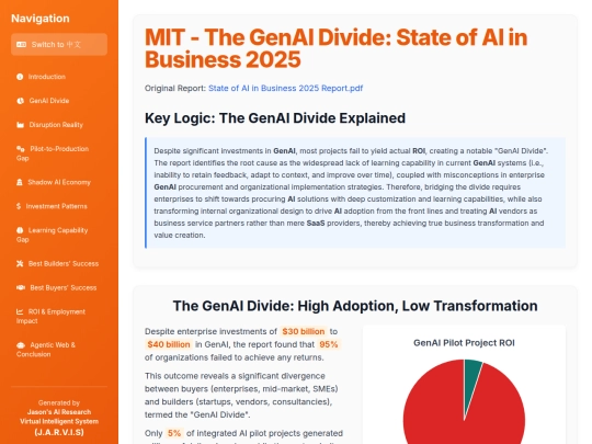 website publish/MIT - The GenAI Divide - State of AI in Business 2025 screenshot