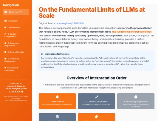 website publish/On the Fundamental Limits of LLMs at Scale ghost screenshot