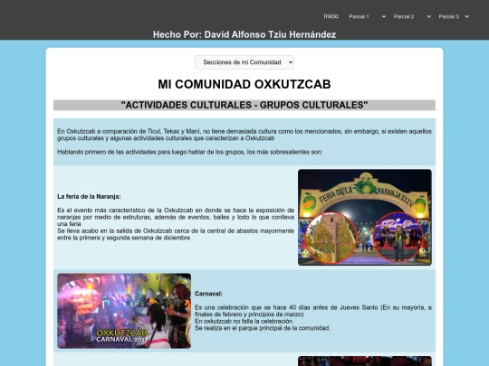 act26/HTMLs/Actividades-GruposCulturales screenshot