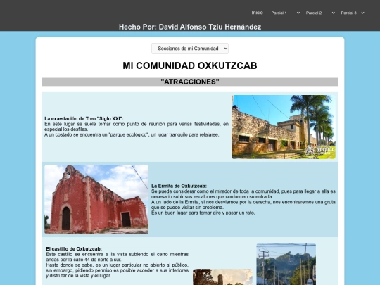 act26/HTMLs/Atracciones screenshot