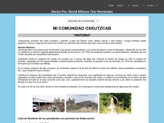 act26/HTMLs/Historia screenshot