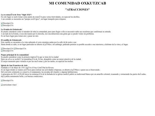 act31/HTMLs/Atracciones screenshot