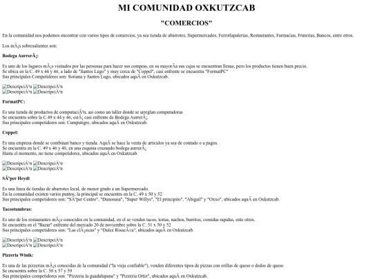 act31/HTMLs/Comercios screenshot