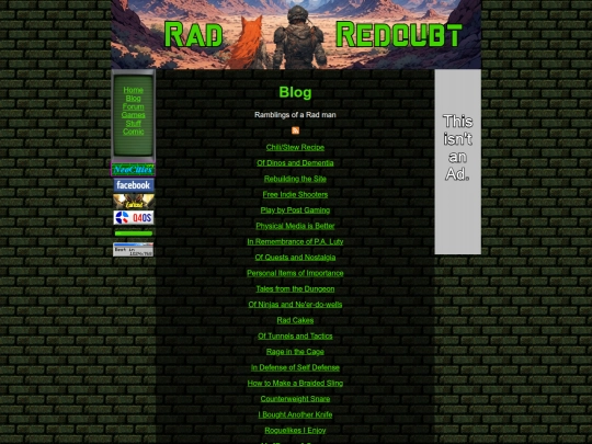 blog screenshot