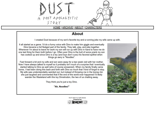 comic/about screenshot