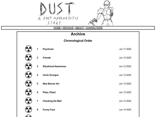 comic/archive screenshot