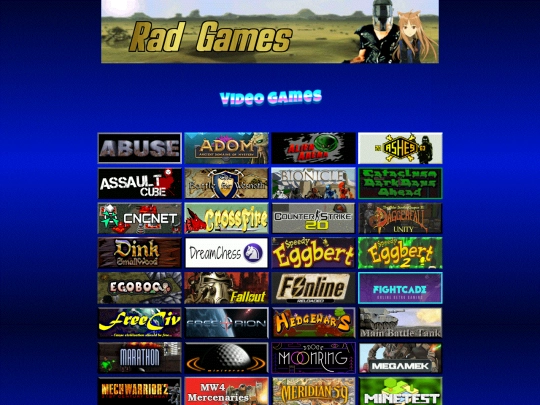 games screenshot