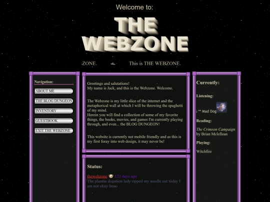 webzone screenshot