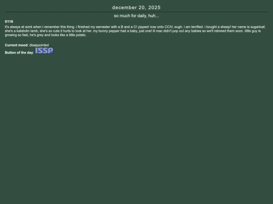 diary/12-20-25 screenshot