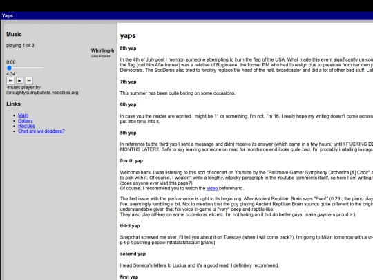 yaps screenshot