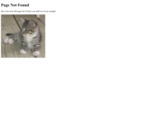 not_found screenshot