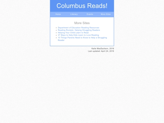 links screenshot