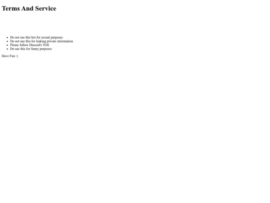 terms-of-service screenshot