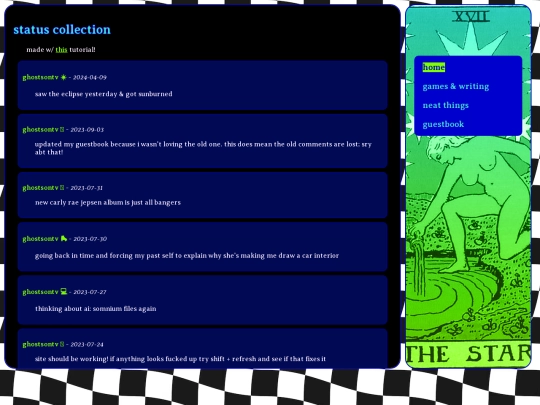 feed screenshot