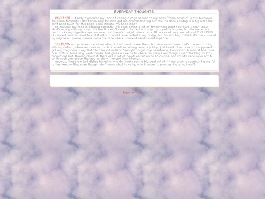 diary screenshot