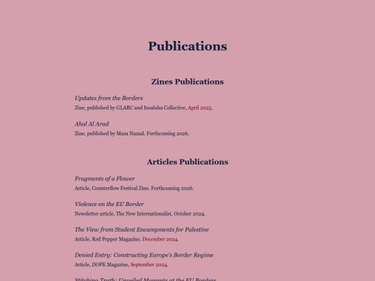 publications screenshot