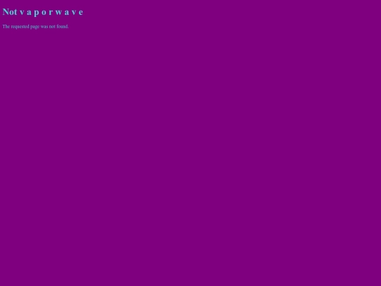 not_found screenshot