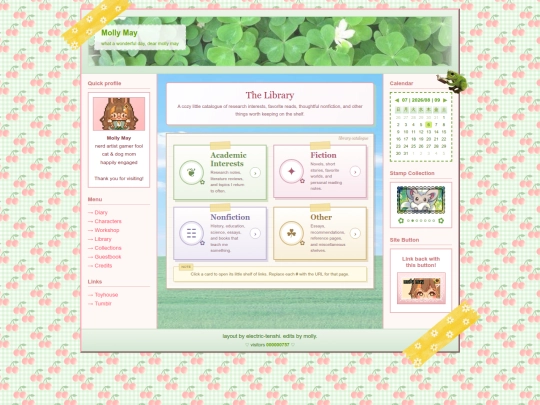 library screenshot